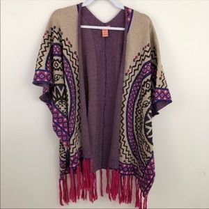 Fringe cardigan